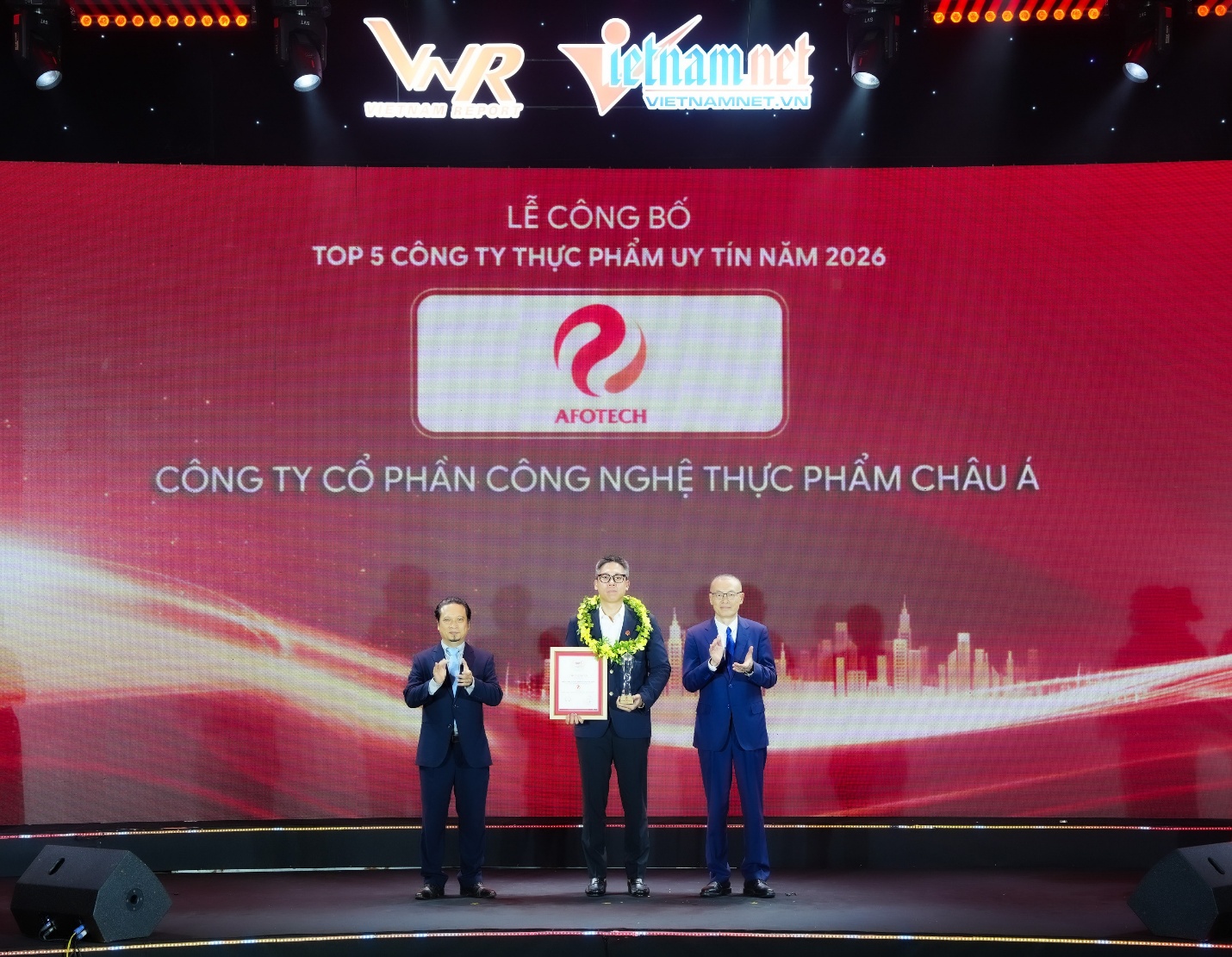 AFOTECH được vinh danh trong TOP 03 Công ty uy tín ngành Thực phẩm – Đồ uống năm 2026- Ảnh 2. AFOTECH được vinh danh trong TOP 03 Công ty uy tín ngành Thực phẩm – Đồ uống năm 2026- Ảnh 2.