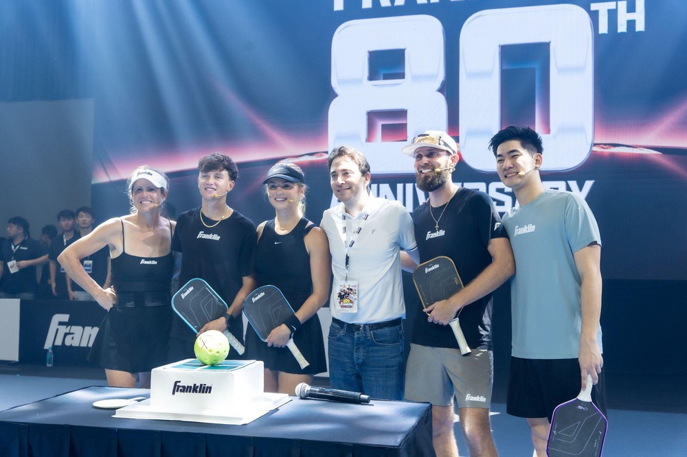 Franklin Asia Showcase 3 quy tụ bốn vận động viên pickleball quốc tế tại TP.HCM- Ảnh 1.