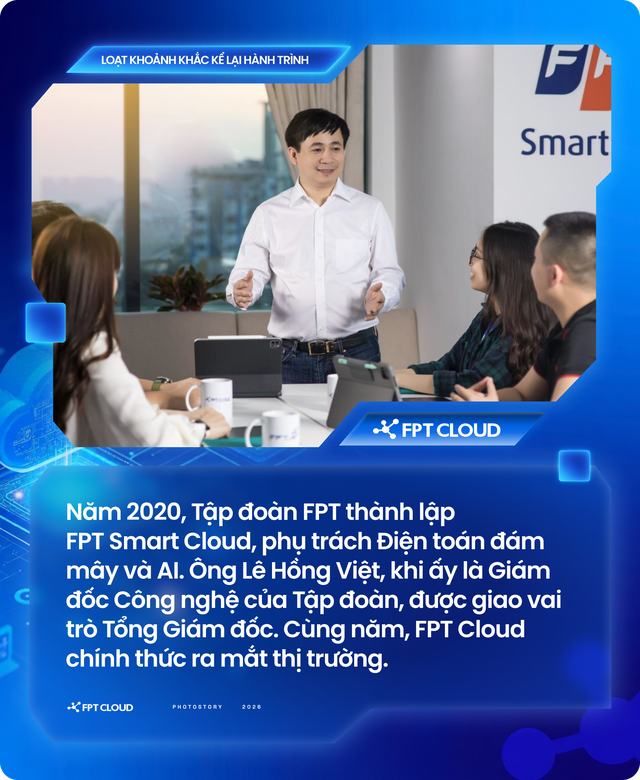 Loạt khoảnh khắc kể lại hành trình của FPT Cloud - Ảnh 1.