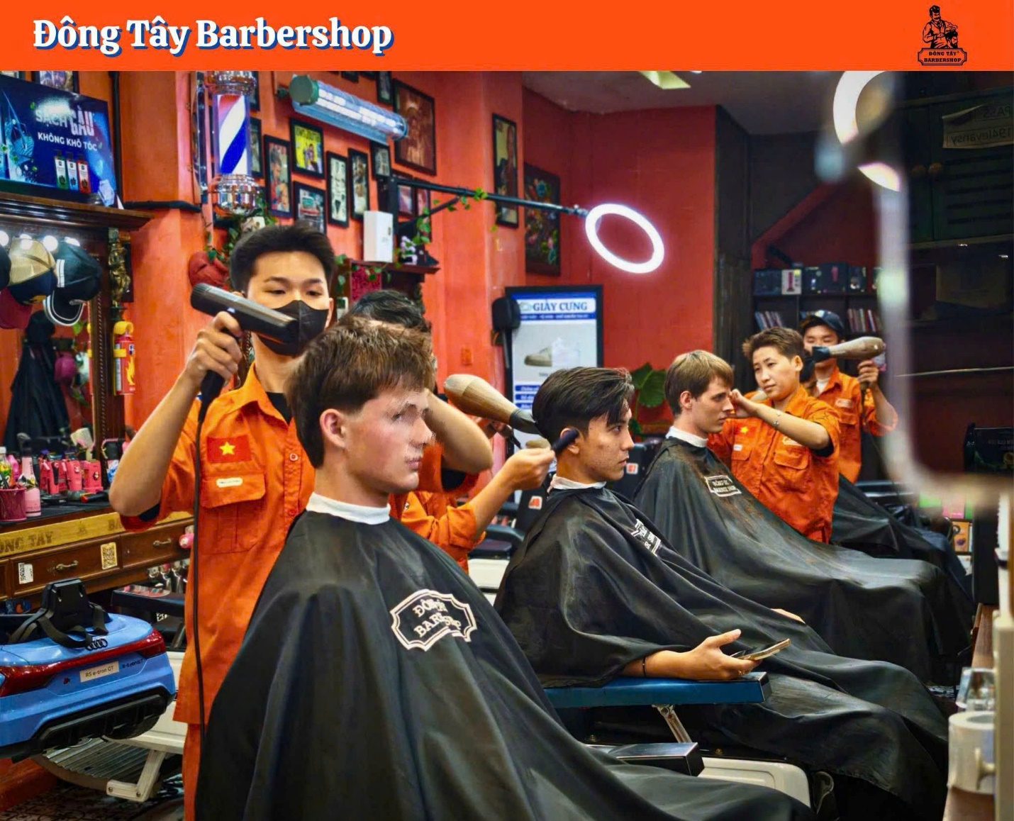 Chuỗi Đông Tây Barbershop “đổ bộ” Mega Market Vietnam: Cắt tóc ngay khi đi mua sắm- Ảnh 3.