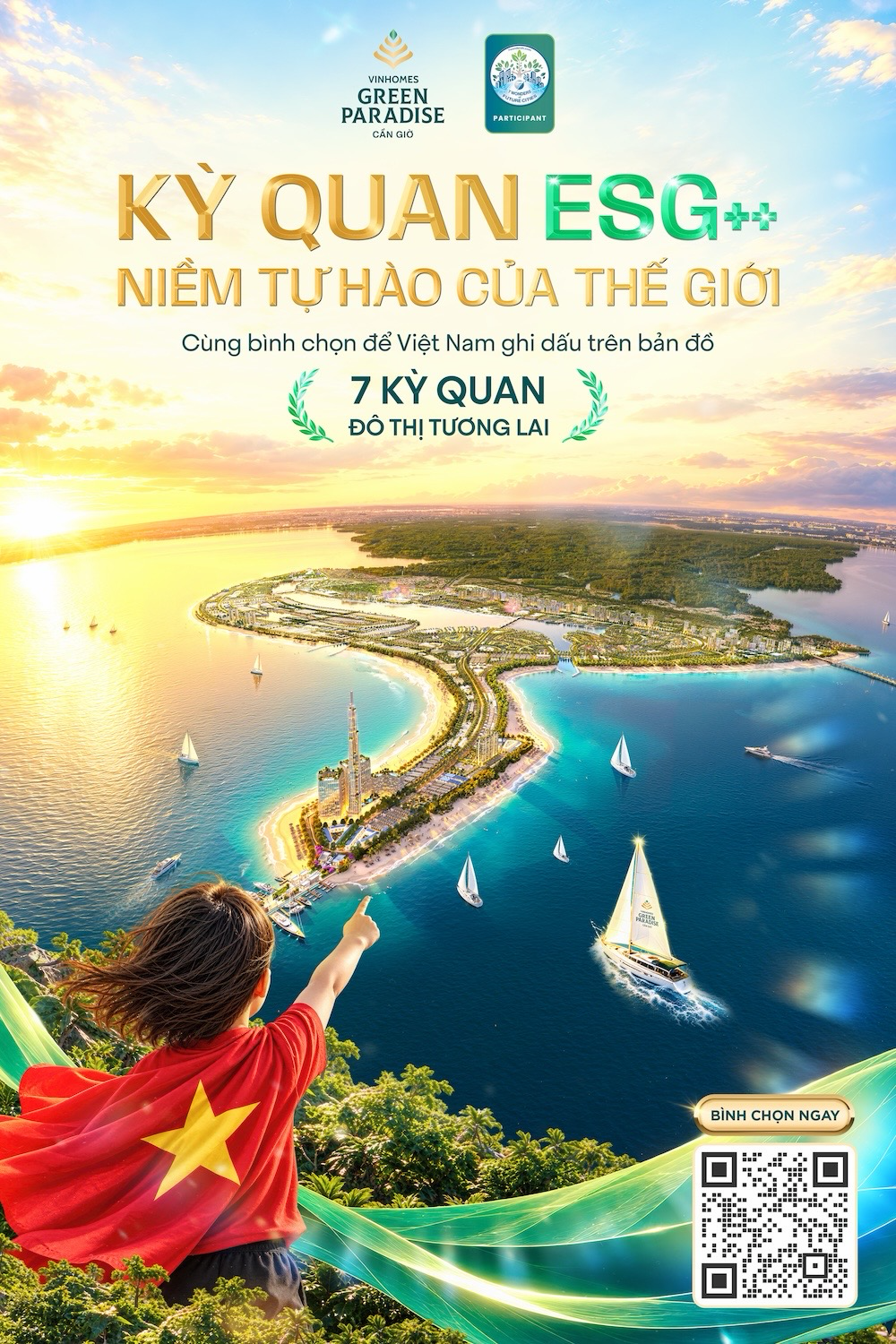Vinhomes Green Paradise chính thức bước vào vòng bình chọn toàn cầu “7 kỳ quan đô thị tương lai”- Ảnh 1.