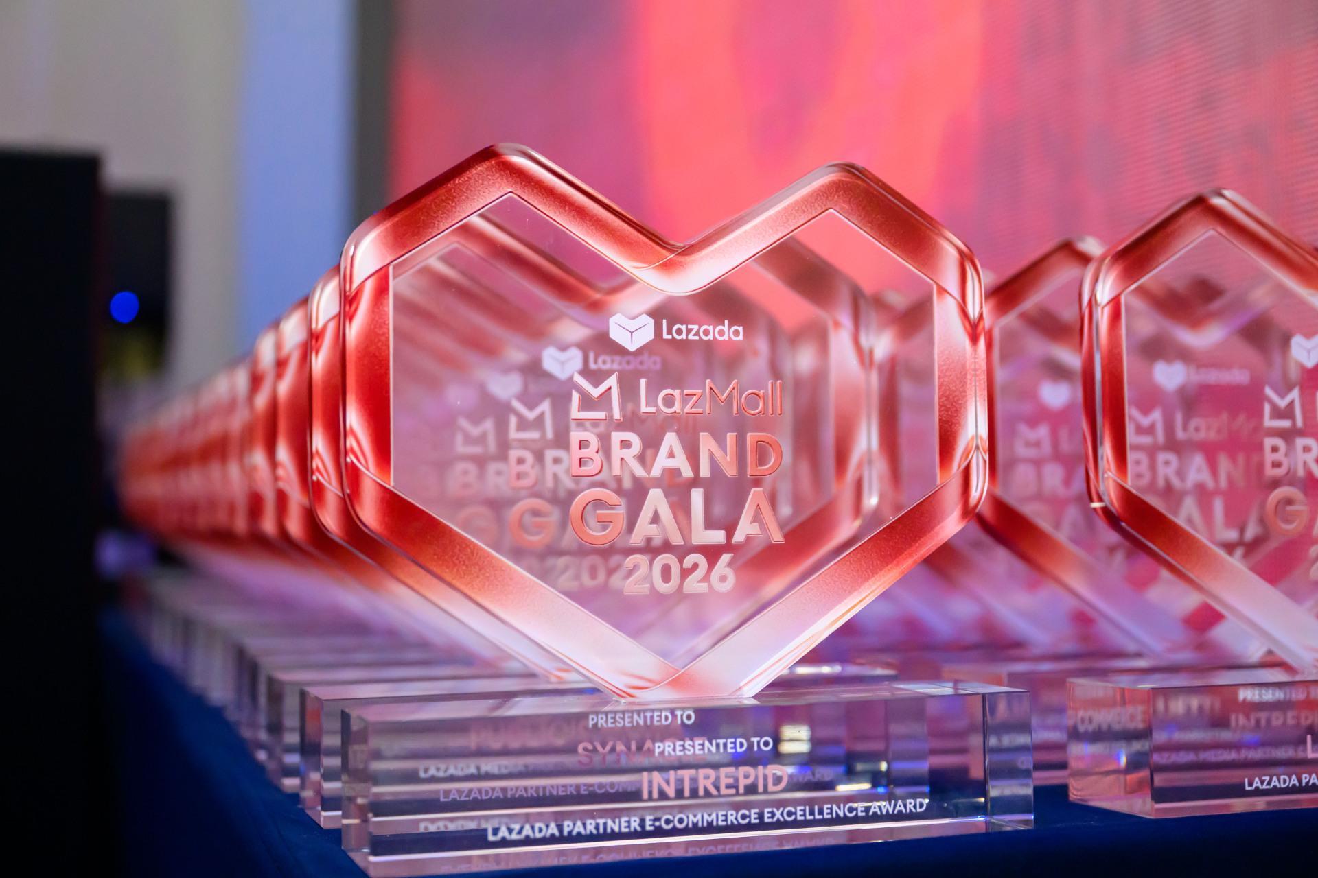 LazMall Brand Gala 2026 ghi dấu một năm tăng trưởng của loạt thương hiệu trên Lazada- Ảnh 1.