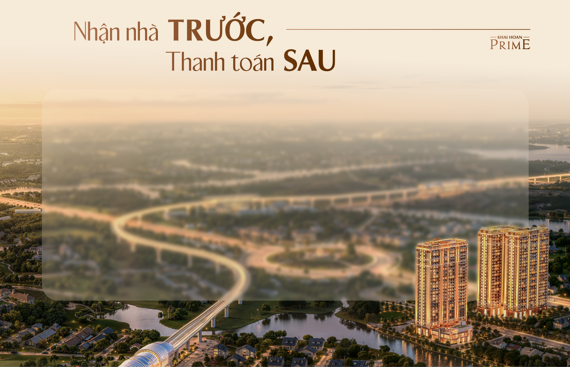 Nhận nhà trước, thanh toán sau