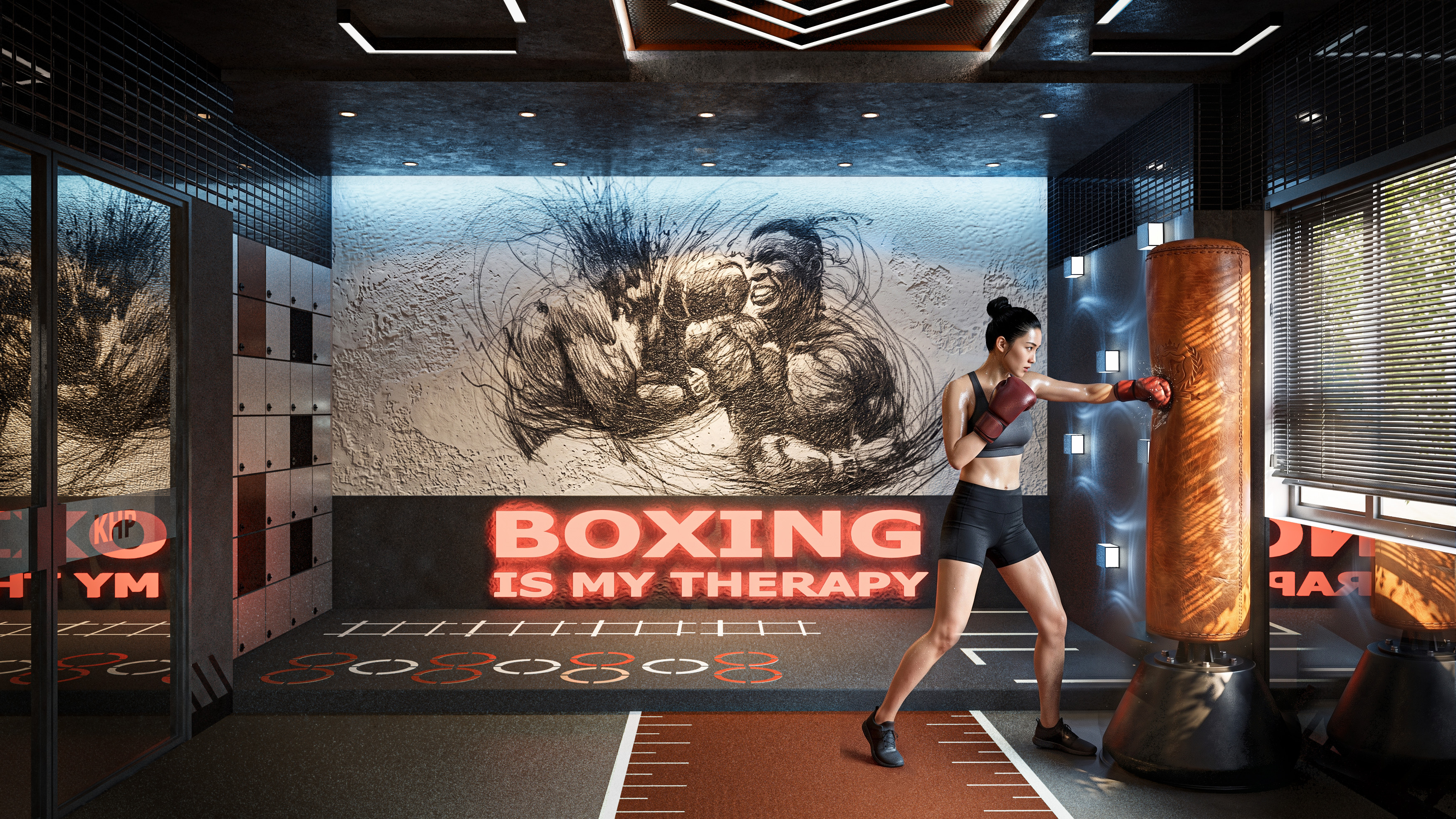 Phòng boxing