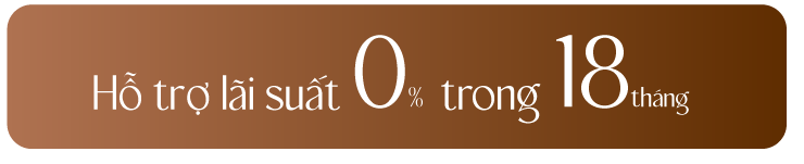 Hỗ trợ lãi suất 0% trong 18 tháng