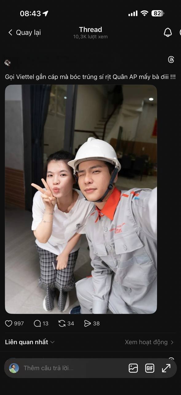 Khi Qu&acirc;n AP &ldquo;đi lắp mạng&rdquo;: Case study marketing đời thường của Viettel g&acirc;y ch&uacute; &yacute; mạng x&atilde; hội- Ảnh 3.
