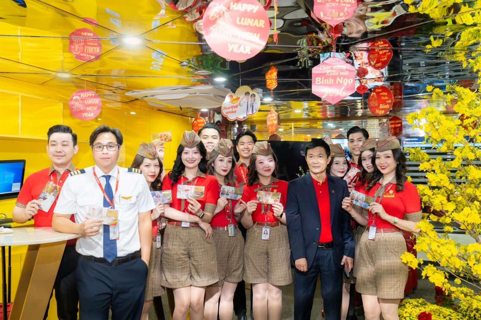 Xuân Bính Ngọ rộn ràng, Vietjet lan tỏa tài lộc khắp các sân bay- Ảnh 4. Xuân Bính Ngọ rộn ràng, Vietjet lan tỏa tài lộc khắp các sân bay- Ảnh 4.
