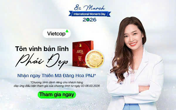 Vietcap tôn vinh bản lĩnh đầu tư của phụ nữ với giải thưởng đồng vàng dịp 8/3- Ảnh 2. Vietcap tôn vinh bản lĩnh đầu tư của phụ nữ với giải thưởng đồng vàng dịp 8/3- Ảnh 2.
