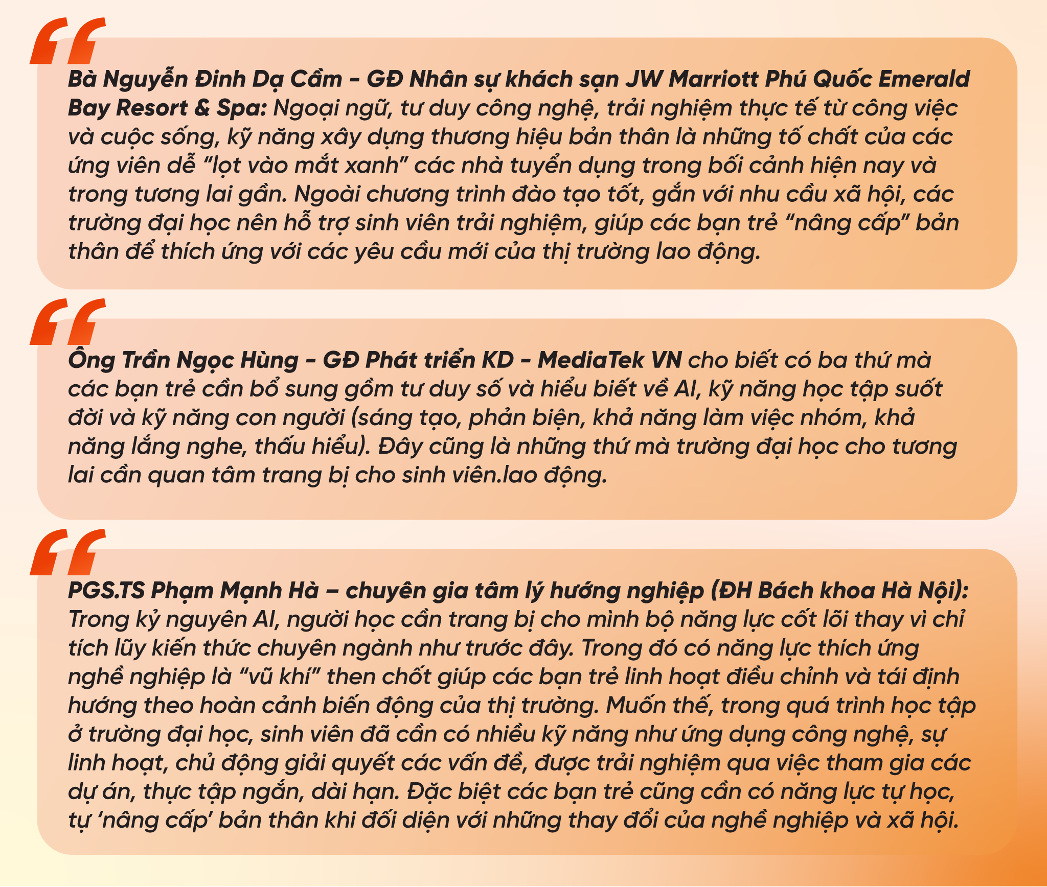 Trước ngưỡng cửa đại học, người trẻ tìm kiếm mô hình đào tạo sẵn sàng cho việc làm tương lai- Ảnh 4.