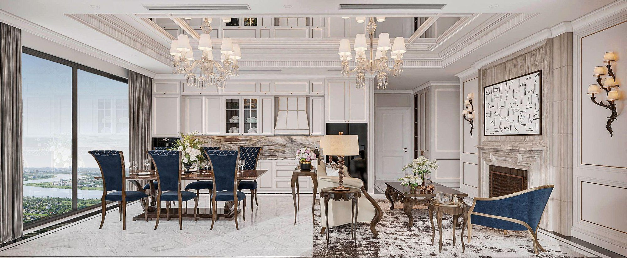 Soi kỹ nội thất cao cấp nhập khẩu châu Âu của căn hộ khoáng nóng Alumi- Ảnh 2.