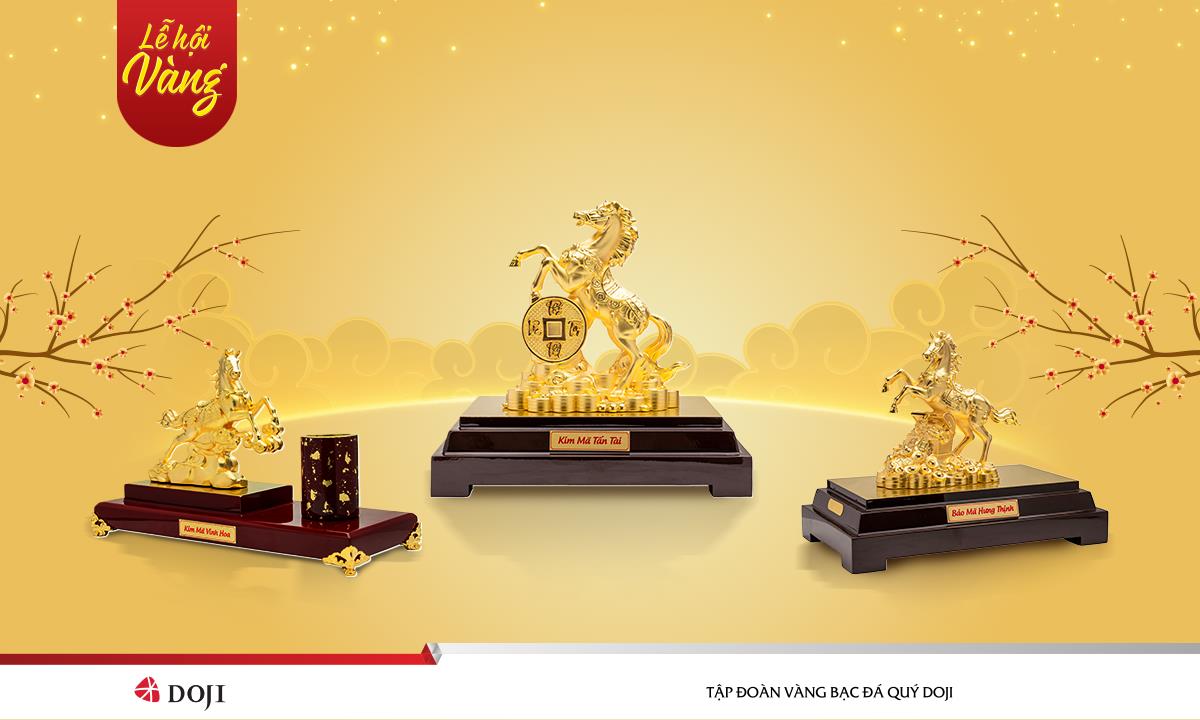DOJI ra mắt BST vàng 24K Kim Mã mừng xuân Bính Ngọ 2026- Ảnh 2.