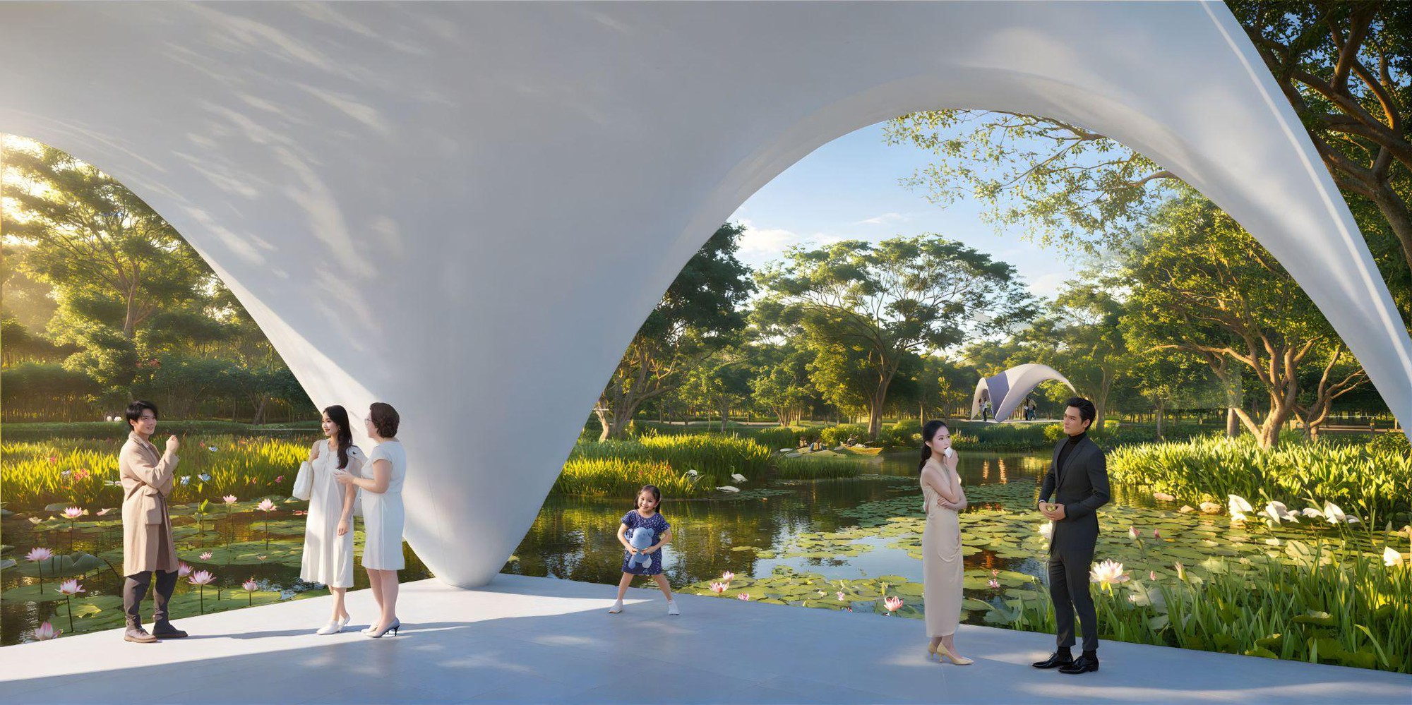 Tầm nhìn Panorama của The Onsen: Tuyệt cảnh đắt giá cho chủ nhân tinh hoa - Ảnh 4.