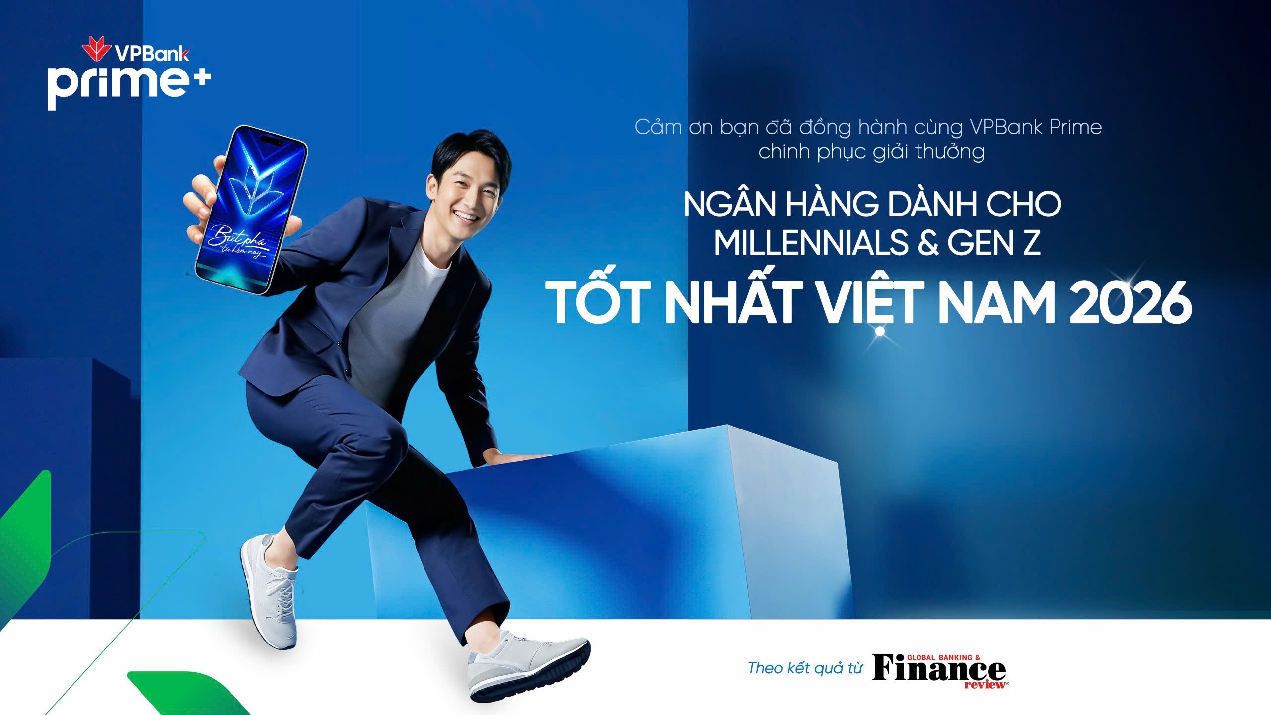 VPBank Prime lần thứ 2 liên tiếp được vinh danh “Ngân hàng dành cho Millennials & GenZ tốt nhất Việt Nam 2026”- Ảnh 1.