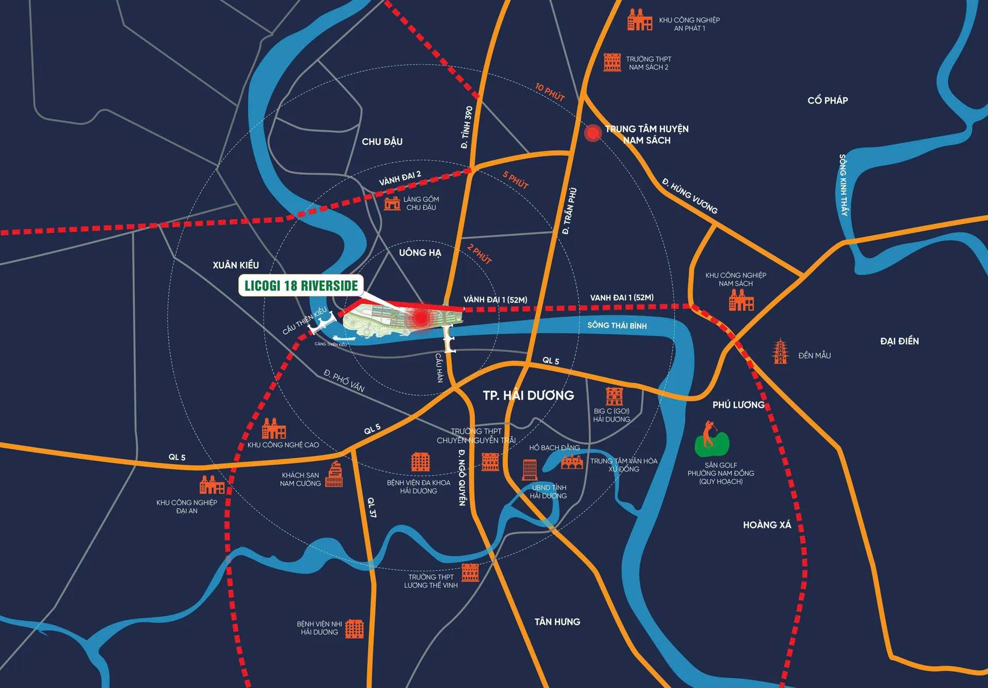 Giai đoạn 2 LICOGI 18 Riverside: Tọa độ đắt giá giữa 2 bên cầu sông Hàn- Ảnh 1.