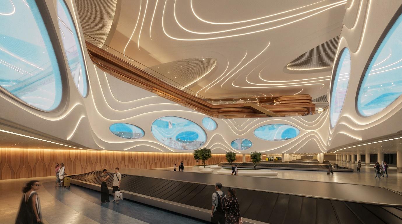 Sân bay chuẩn Changi của Phú Quốc có nội thất đẹp như phim viễn tưởng- Ảnh 3.