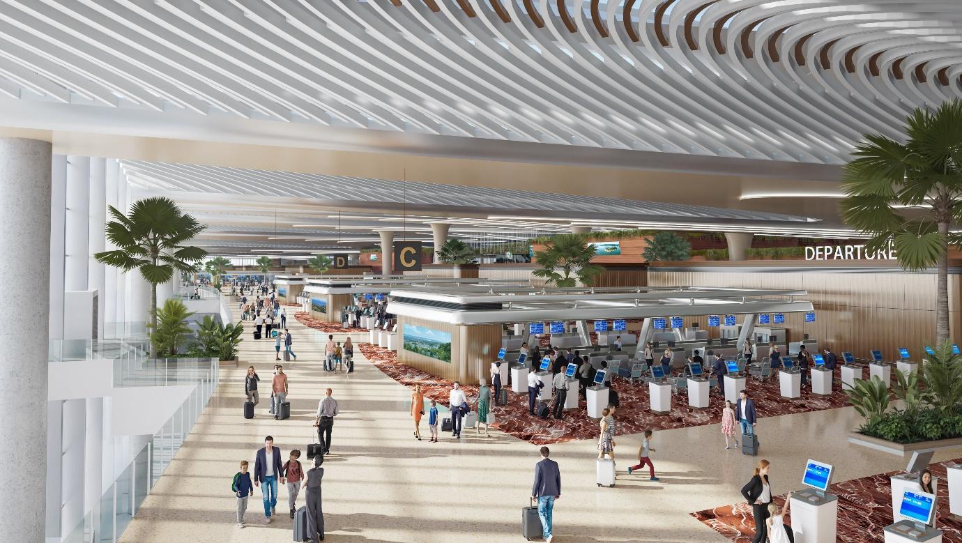 Sân bay chuẩn Changi của Phú Quốc có nội thất đẹp như phim viễn tưởng- Ảnh 5.