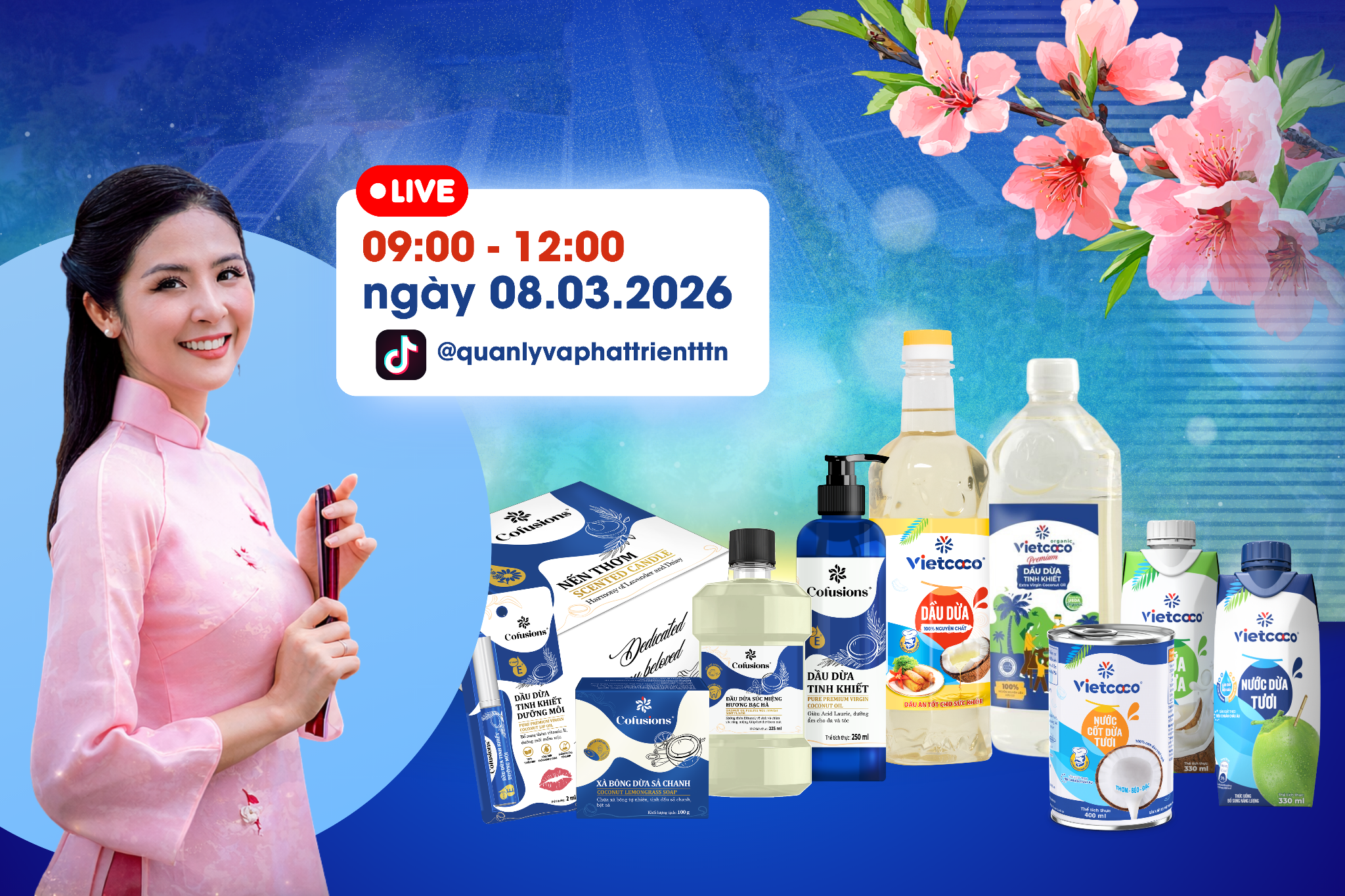 Câu chuyện trái dừa Việt được kể tại “phố hàng hiệu” Thủ đô- Ảnh 1.