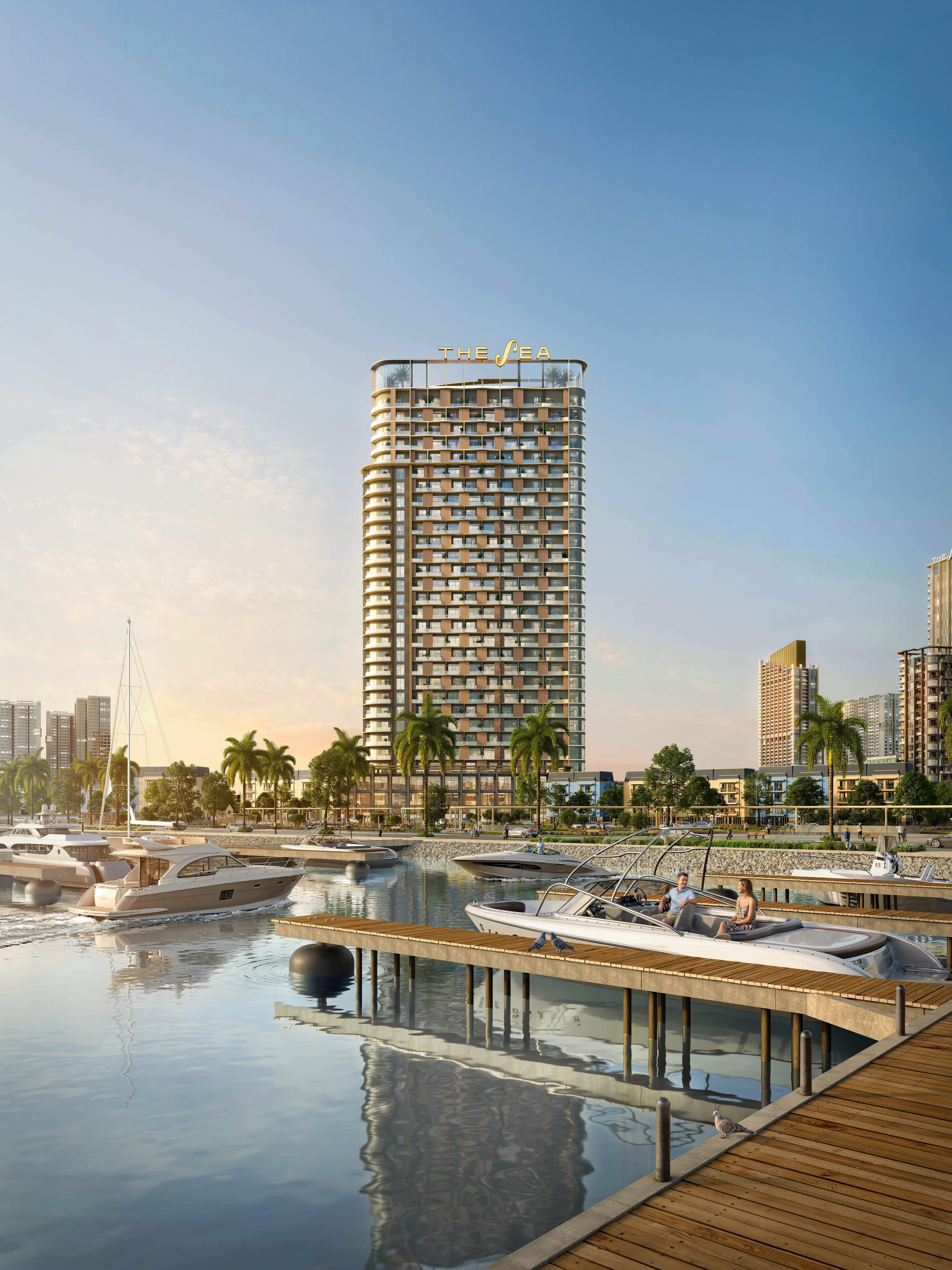 BIM Land giới thiệu tòa tháp The Sea: Dấu ấn kiêu hãnh bên vịnh du thuyền- Ảnh 1.