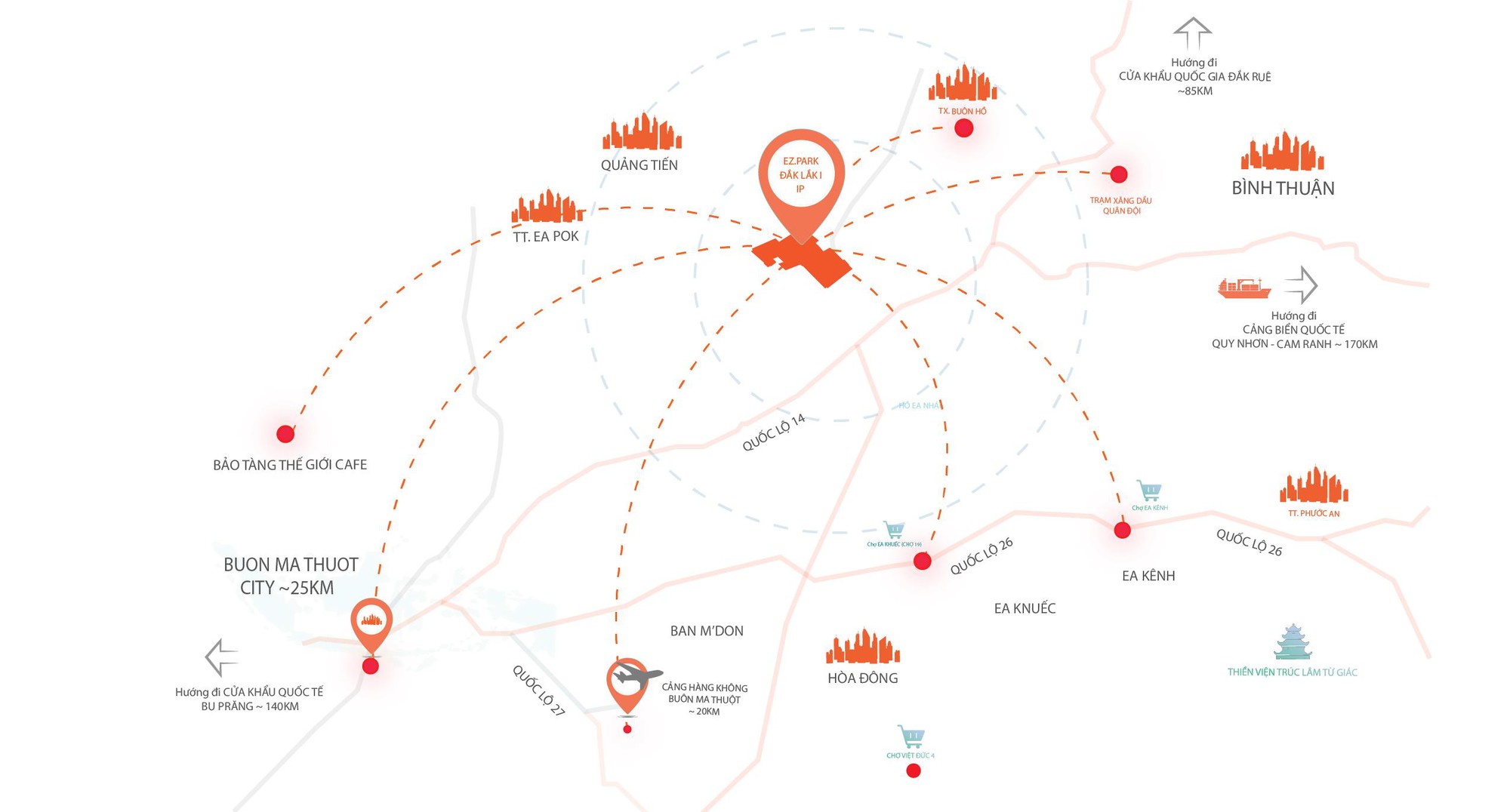 Phú Xuân khởi công KCN đầu tiên chào mừng Đại hội đại biểu Đảng bộ tỉnh Đắk Lắk lần thứ XVIII - Ảnh 1.