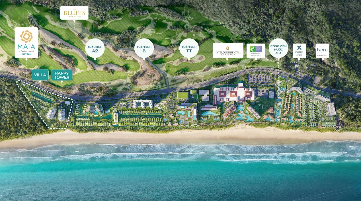 Maia Resort Ho Tram - Đầu tư an toàn trên nền tảng tổ hợp tỷ đô đã vận hành- Ảnh 1.