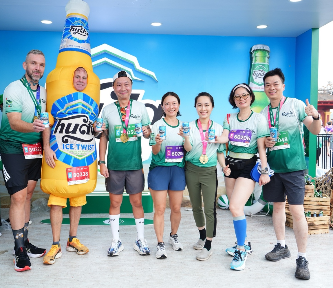 Carlsberg Việt Nam thắp sáng đường chạy VnExpress Marathon Huế 2026- Ảnh 1.