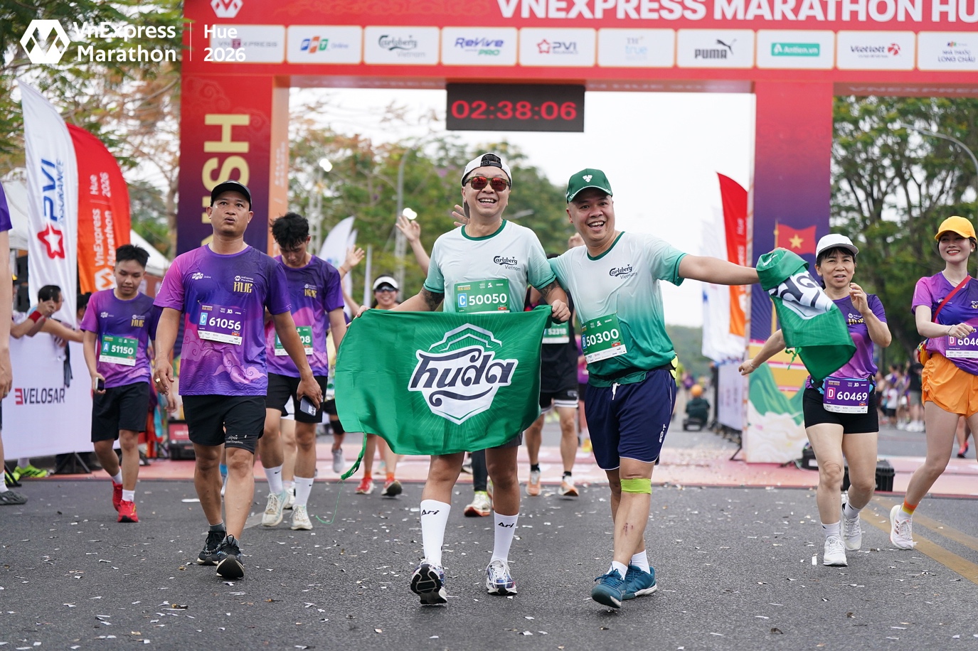 Carlsberg Việt Nam thắp sáng đường chạy VnExpress Marathon Huế 2026- Ảnh 2.