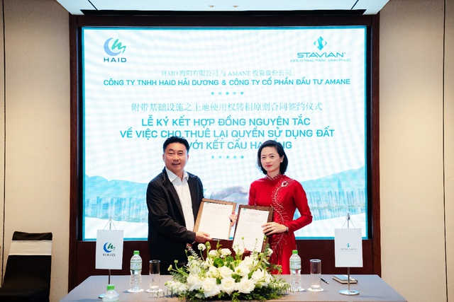 Khu công nghiệp Stavian Vĩnh Phúc tăng tốc thu hút đầu tư với loạt dự án mới- Ảnh 1.