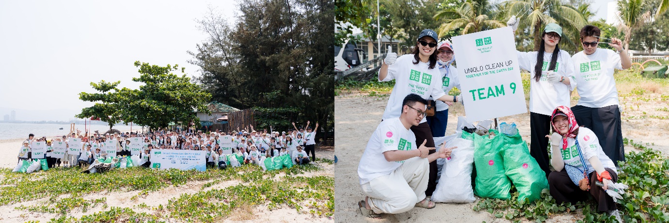 200 nhân viên UNIQLO Việt Nam chung tay làm sạch bãi biển Hà Khê- Ảnh 3.