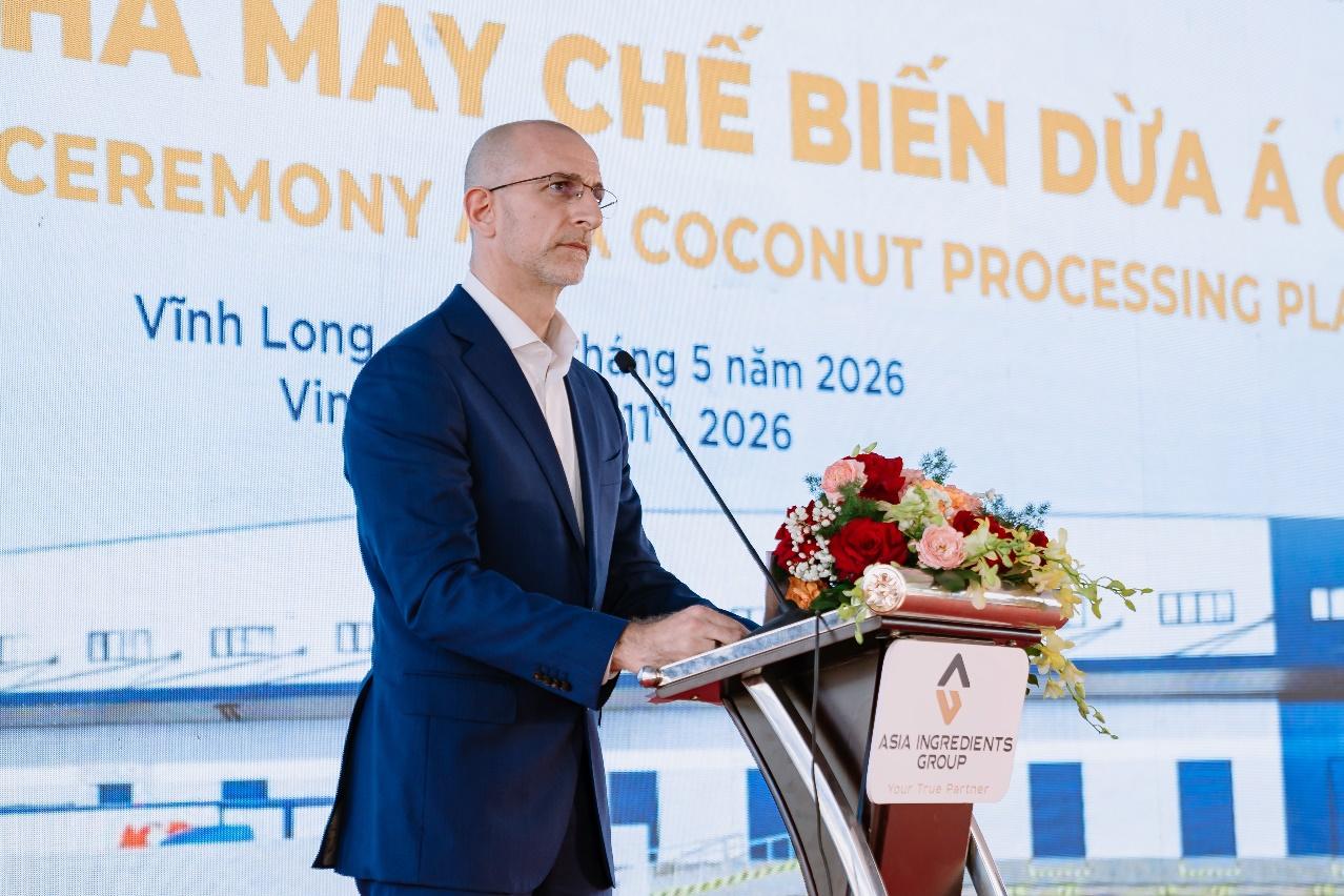 Tập đoàn Nguyên Liệu Á Châu AIG động thổ nhà máy chế biến dừa công nghệ hàng đầu thế giới- Ảnh 3.