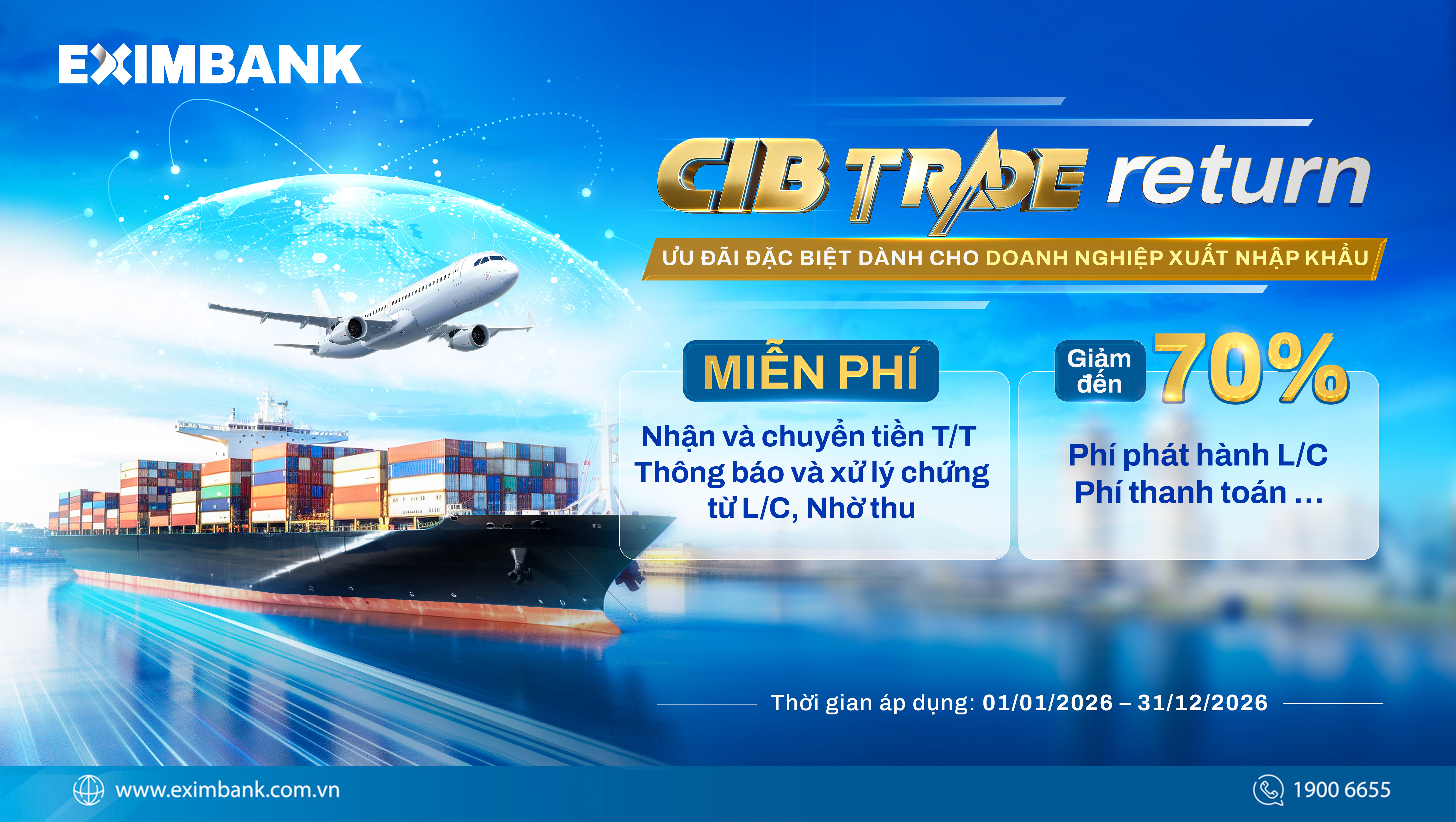 Eximbank triển khai giải pháp thanh toán quốc tế cho doanh nghiệp lớn và FDI- Ảnh 1.
