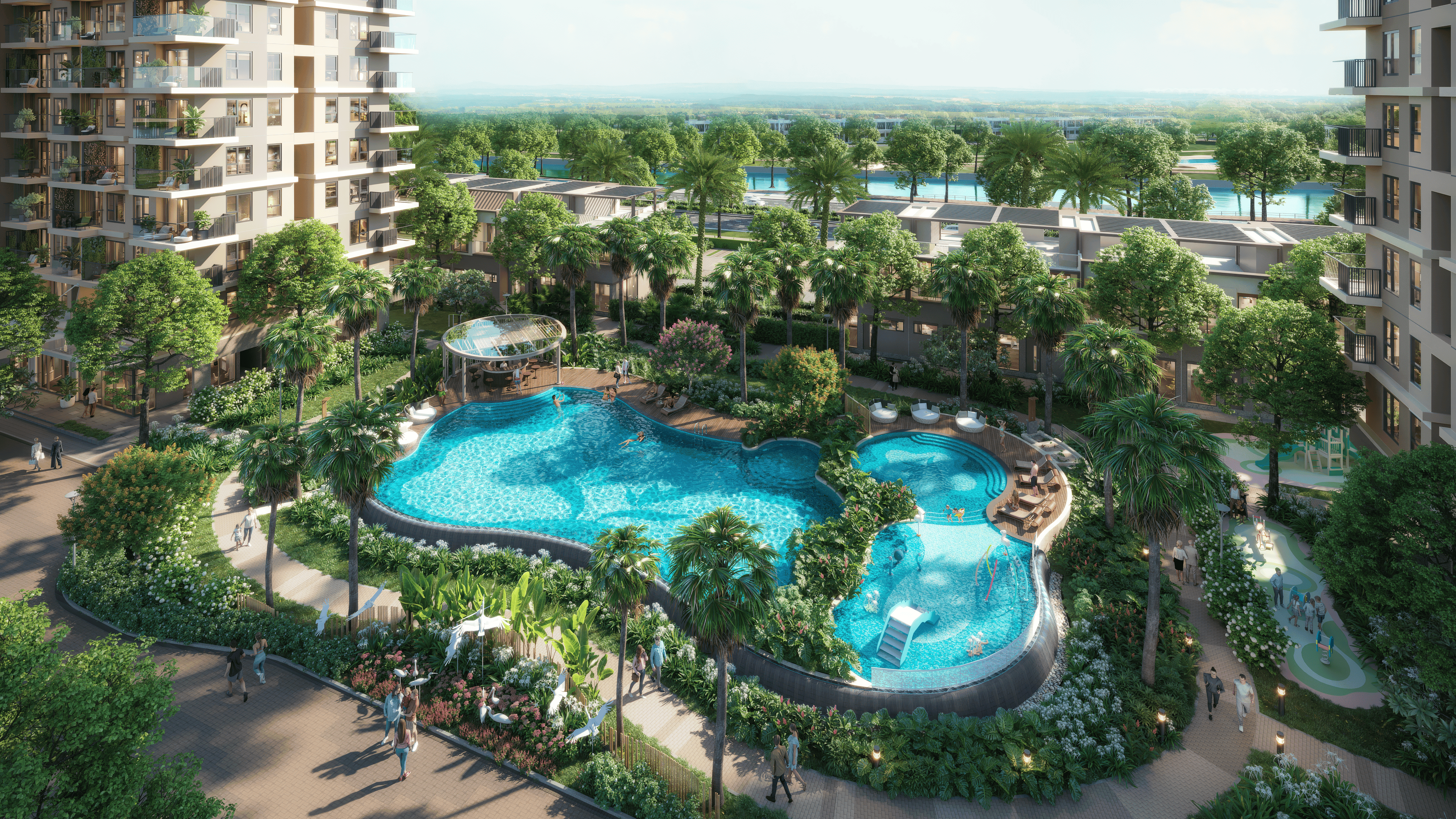 Từ “sống gần nơi làm việc” sang lựa chọn “resort living” trong bán kính di chuyển hợp lý - Ảnh 1.