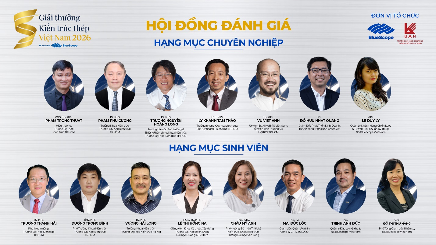 NS BlueScope Việt Nam chính thức khởi động Giải thưởng Kiến trúc Thép Việt Nam 2026- Ảnh 1.