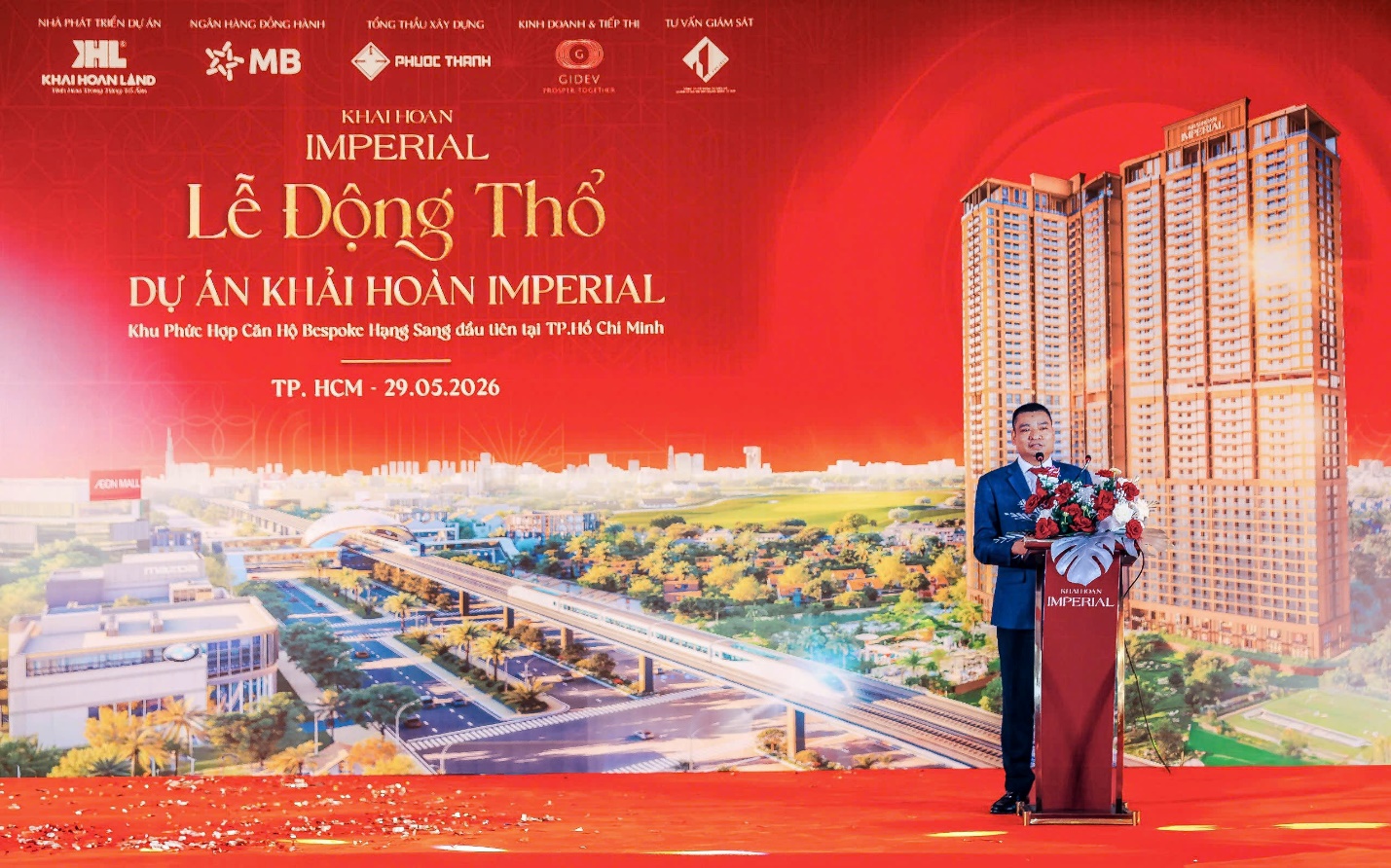 Khải Hoàn Land cùng Phước Thành chính thức động thổ dự án căn hộ Bespoke- Ảnh 1.