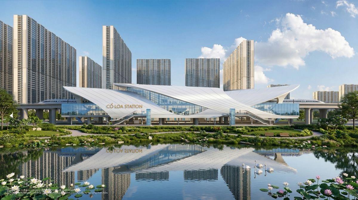 Vincom Collection Bazaar sở hữu lợi thế kép cạnh trung tâm triển lãm, ôm trọn ga đường sắt cao tốc - Ảnh 2.