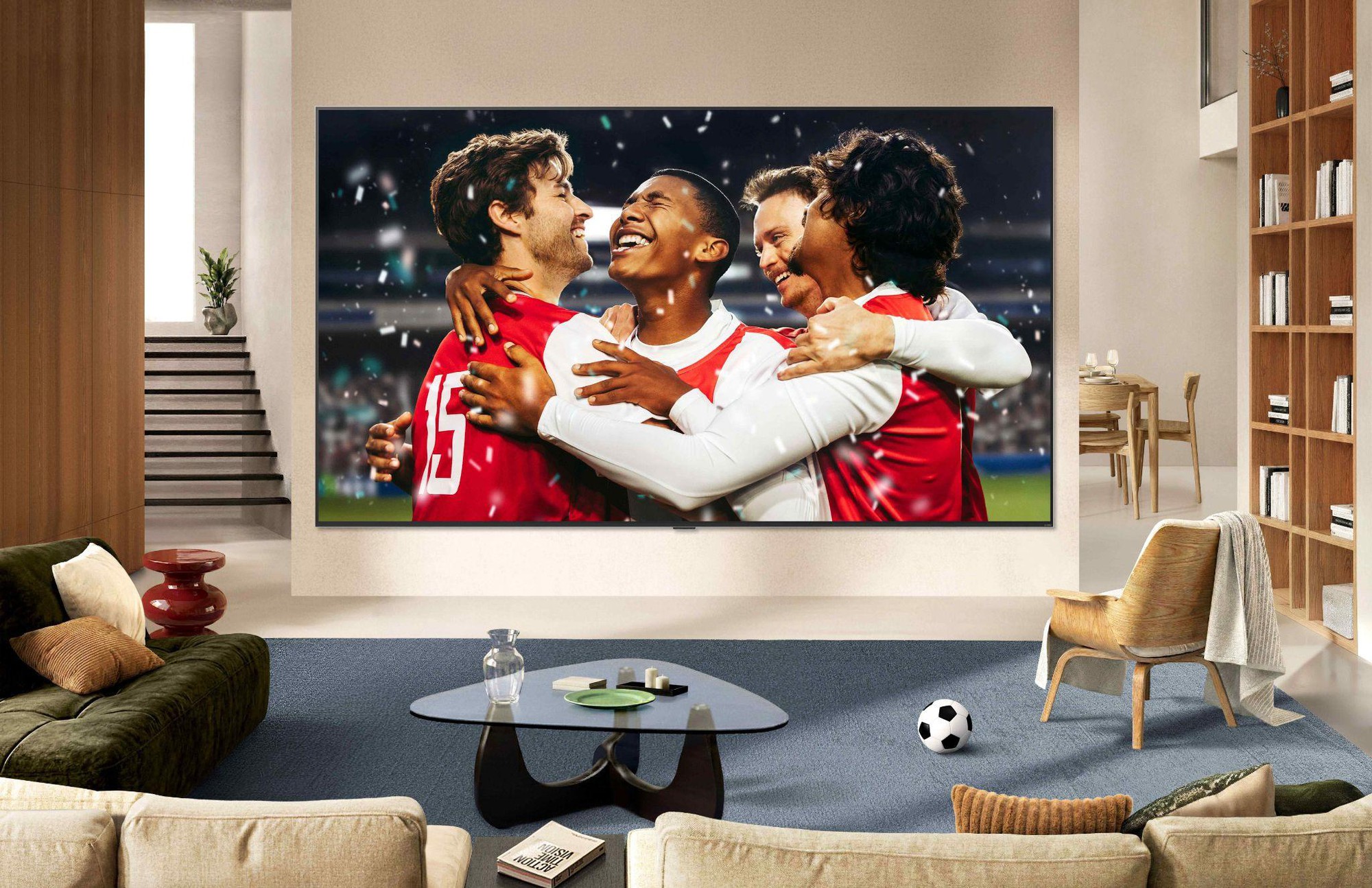 TV LG QNED evo AI 2026: Trải nghiệm thể thao đỉnh cao trên màn hình 115 inch- Ảnh 3. TV LG QNED evo AI 2026: Trải nghiệm thể thao đỉnh cao trên màn hình 115 inch- Ảnh 3.
