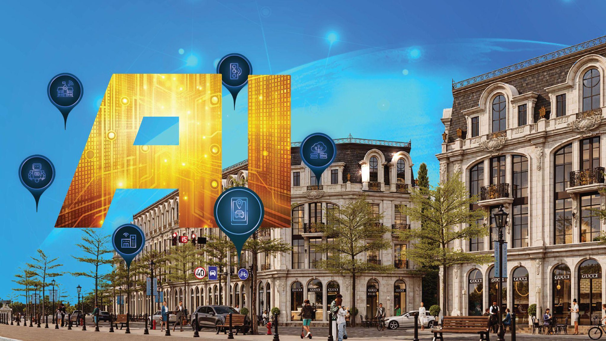 Sunshine Group tiên phong đưa AI, Robot vào nhà phố thương mại, tối ưu doanh thu với mô hình shophouse thông minh- Ảnh 1.
