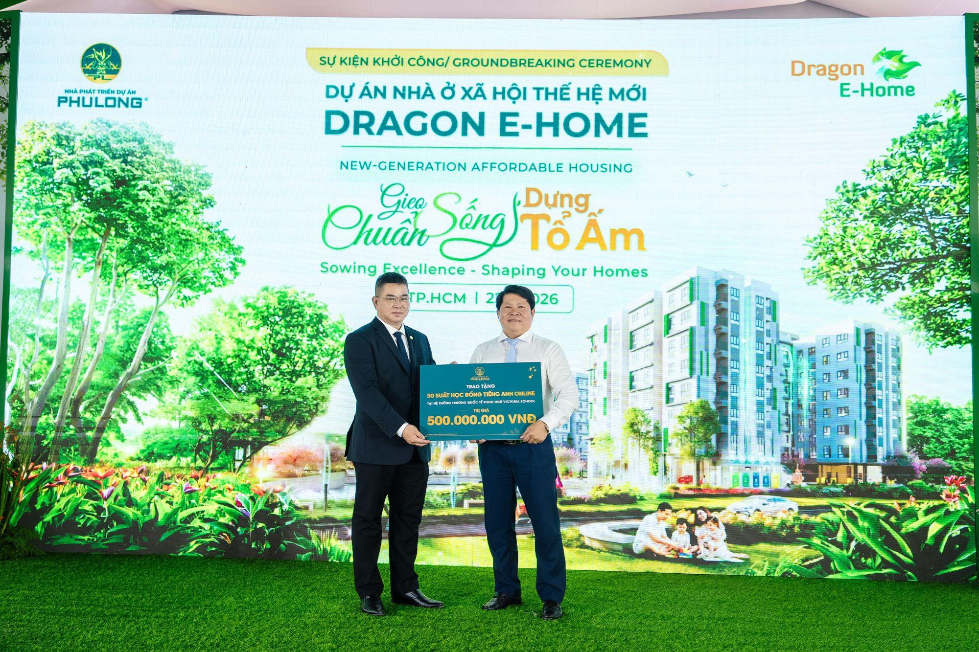 Khởi công dự án Dragon E-Home: Thêm cơ hội mua nhà cho người lao động TP. Hồ Chí Minh - Ảnh 4. Khởi công dự án Dragon E-Home: Thêm cơ hội mua nhà cho người lao động TP. Hồ Chí Minh - Ảnh 4.
