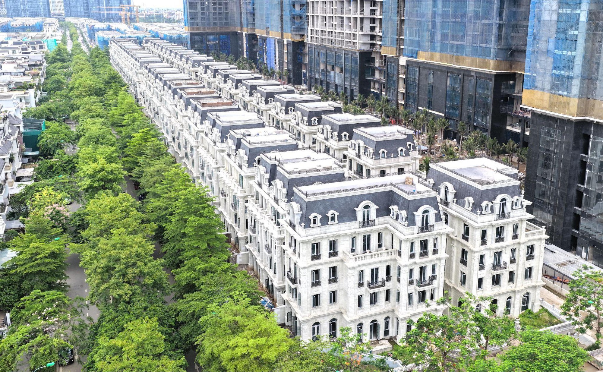 Cận cảnh BST dinh thự siêu sang giữa Ciputra: diện tích sàn cả ngàn m2, sổ đỏ trao tay ngay khi nhận nhà- Ảnh 1.
