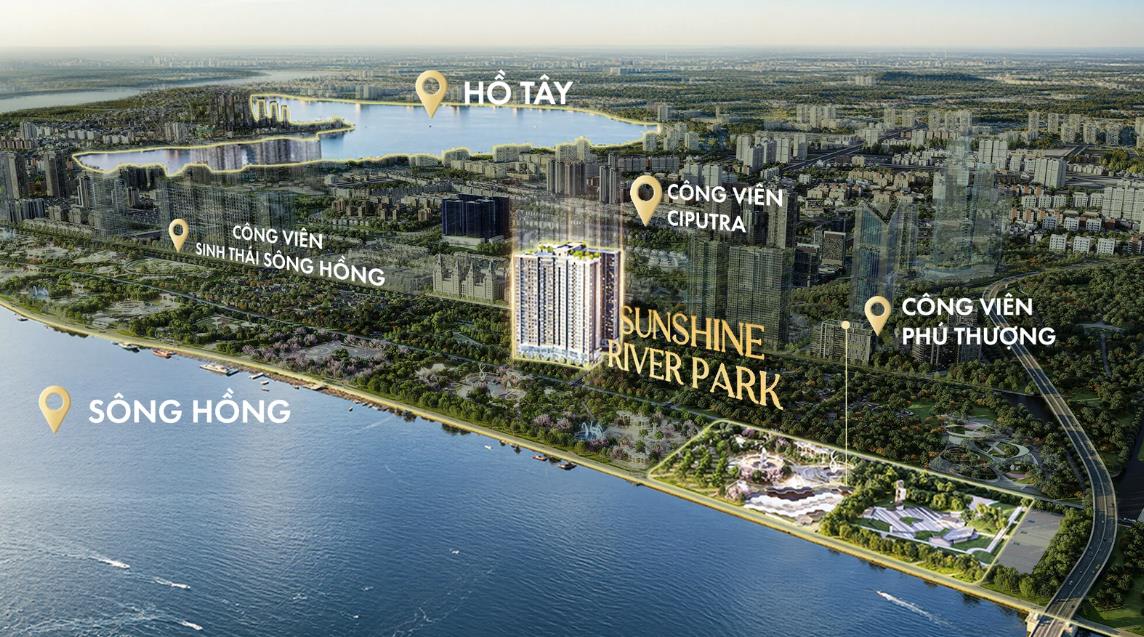 Ra mắt Sunshine River Park: BĐS cao cấp Tây Hồ Tây đón tổ hợp căn hộ ba mặt hướng sông kế cận Ciputra- Ảnh 3.