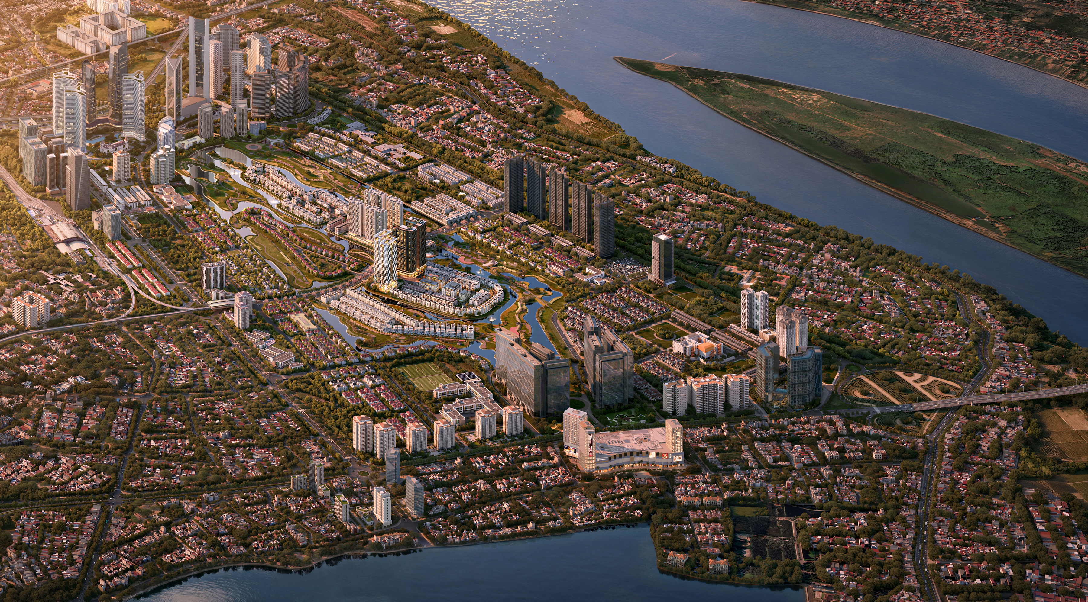 Ciputra Central Park: Hiện thực hóa mô hình 