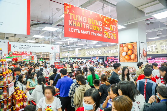 Mô hình siêu thị mới của LOTTE MART sắp khai trương tại Bắc Giang- Ảnh 1.