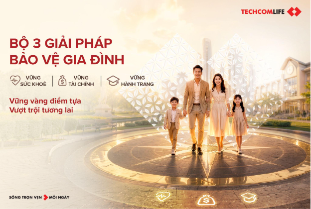 Vững tài chính - Trụ cột bảo vệ tài sản gia đình vững vàng từ Techcom Life - Ảnh 1.