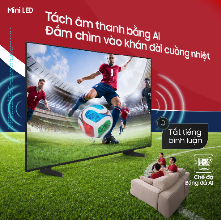 Trải nghiệm cực Wow: Chủ động bật tắt âm thanh sân cỏ hay tiếng bình luận, làm chủ hoàn toàn trận đấu - Ảnh 1. Trải nghiệm cực Wow: Chủ động bật tắt âm thanh sân cỏ hay tiếng bình luận, làm chủ hoàn toàn trận đấu - Ảnh 1.