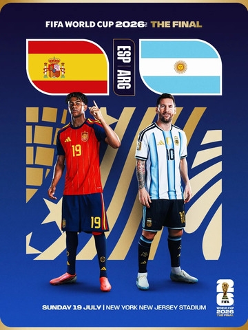 Điều đặc biệt nhất của trận chung kết Argentina - Tây Ban Nha không chỉ nằm trên sân cỏ- Ảnh 1. Điều đặc biệt nhất của trận chung kết Argentina - Tây Ban Nha không chỉ nằm trên sân cỏ- Ảnh 1.