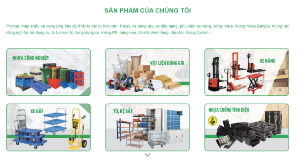 PROMAT &ndash; C&ocirc;ng ty b&aacute;n xe n&acirc;ng tay uy t&iacute;n tại Việt Nam 2026 - Ảnh 2.