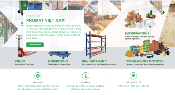 PROMAT &ndash; C&ocirc;ng ty b&aacute;n xe n&acirc;ng tay uy t&iacute;n tại Việt Nam 2026 - Ảnh 5.