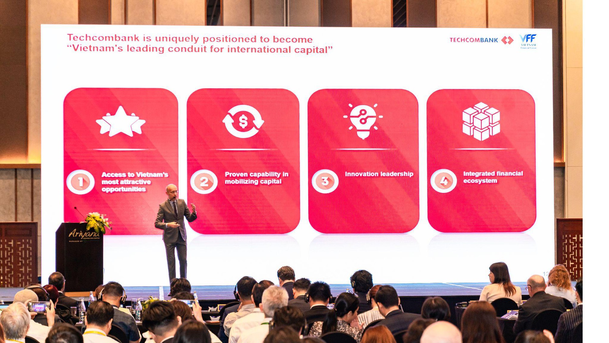 Diễn đàn Tài chính cấp Quốc gia VFF 2026 do Techcombank đồng tổ chức chính thức khai mạc - Ảnh 1. Diễn đàn Tài chính cấp Quốc gia VFF 2026 do Techcombank đồng tổ chức chính thức khai mạc - Ảnh 1.