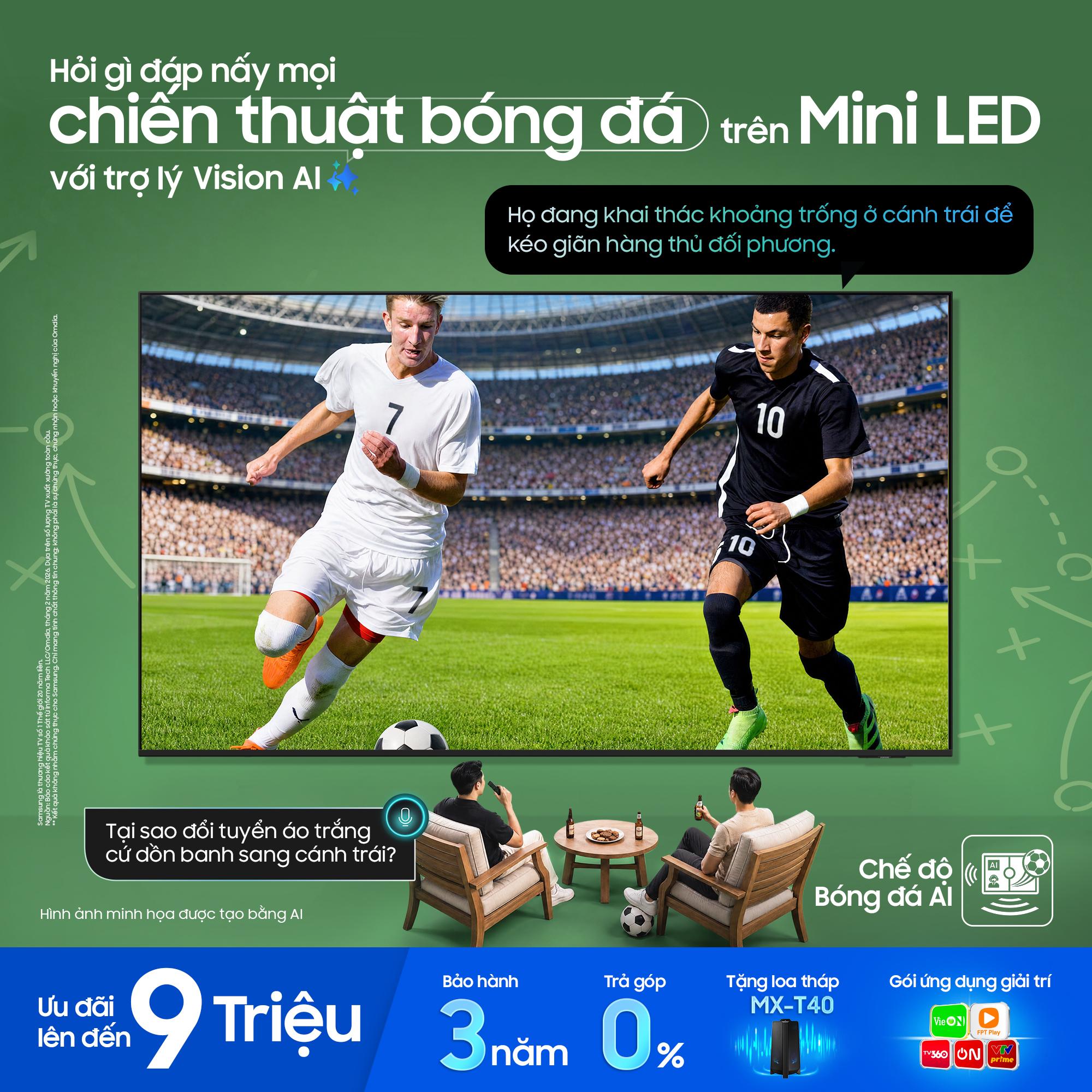 Xem phim cùng trợ lý AI trên Samsung AI TV, trải nghiệm tương tác đa chiều thú vị - Ảnh 3.