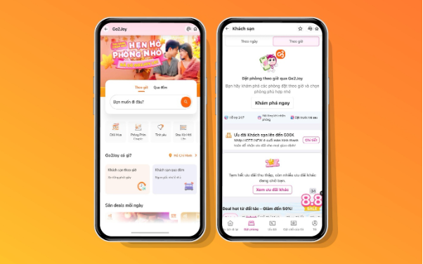 Go2Joy hợp tác cùng MoMo, mang dịch vụ đặt phòng theo giờ đến hàng triệu người dùng- Ảnh 1. Go2Joy hợp tác cùng MoMo, mang dịch vụ đặt phòng theo giờ đến hàng triệu người dùng- Ảnh 1.