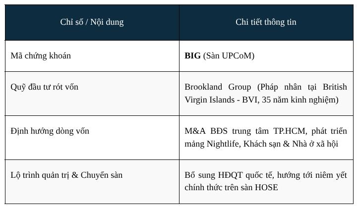 Quỹ ngoại 35 năm tuổi rót vốn vào Tập đoàn đầu tư BIG- Ảnh 2. Quỹ ngoại 35 năm tuổi rót vốn vào Tập đoàn đầu tư BIG- Ảnh 2.